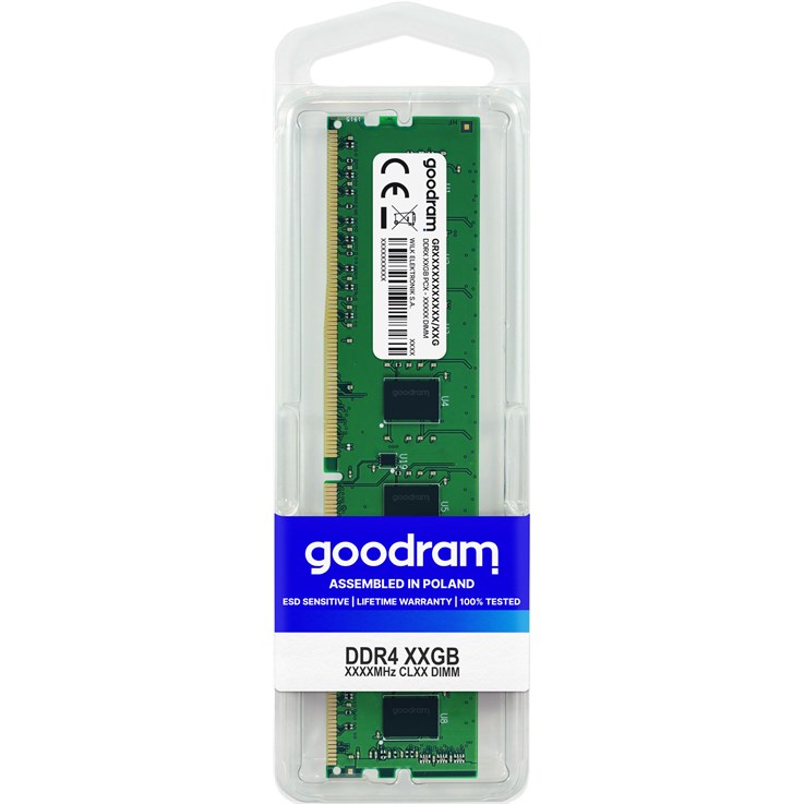Goodram GR2666D464L19S/4G memory module 4 GB 1 x 4 GB DDR4 2666 MHz