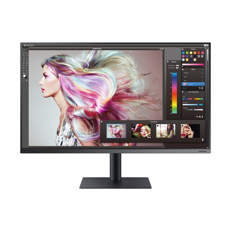 Samsung TU87F computer monitor 81.3 cm (32") 3840 x 2160 pixels 4K Ultra HD LED Black