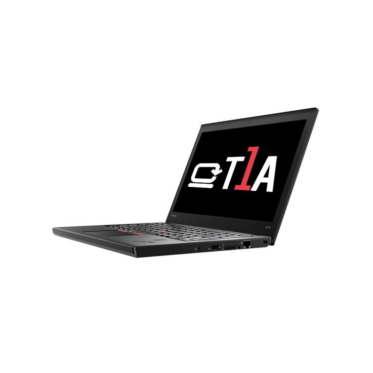 T1A Lenovo ThinkPad A275 AMD PRO A12 PRO A12-8830B Laptop 31.8 cm (12.5") 8 GB DDR4-SDRAM 256 GB SSD Wi-Fi 5 (802.11ac) Windows 10 Pro Black