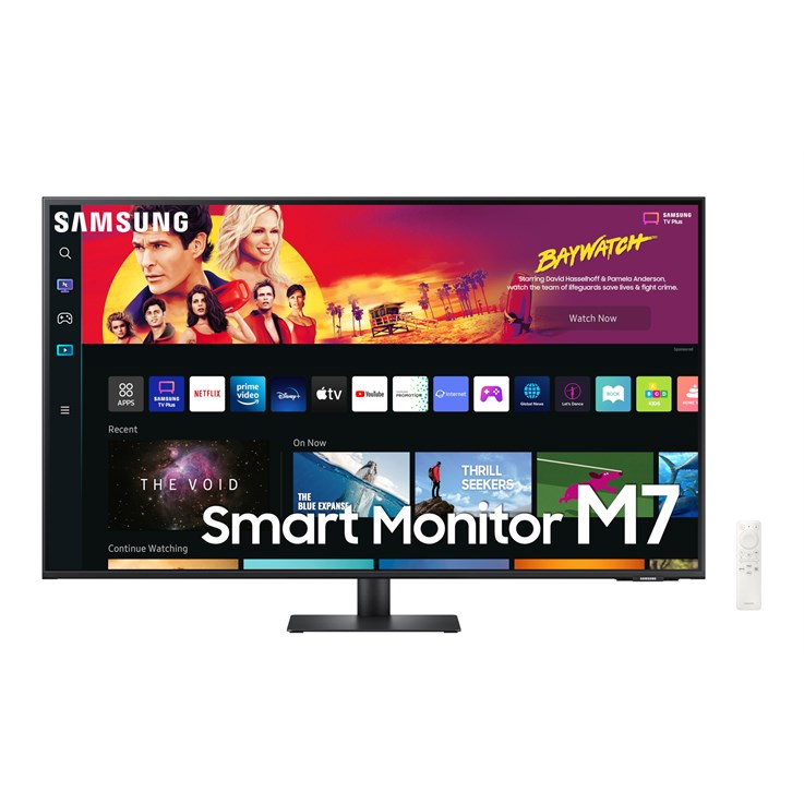Samsung 43" M70B UHD, USB-C Smart Monitor with Speakers & Remote