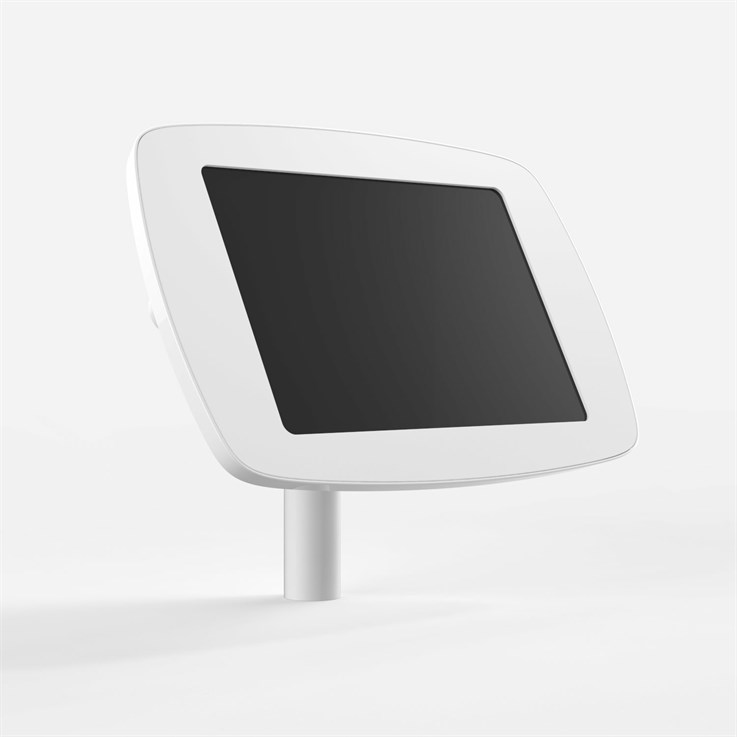 Bouncepad Static 60 | Samsung Tab A9 Plus 11.0 (2023) | White | Exposed Front Camera and Home Button