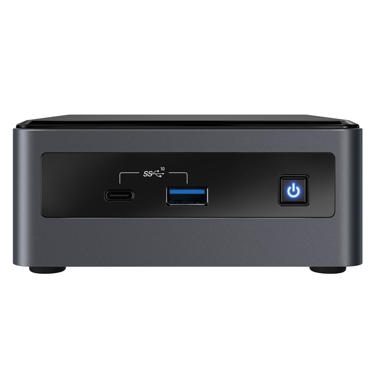 Intel NUC 10 Performance kit - NUC10i3FNHN UCFF Black BGA 1528 i3-10110U 2.1 GHz