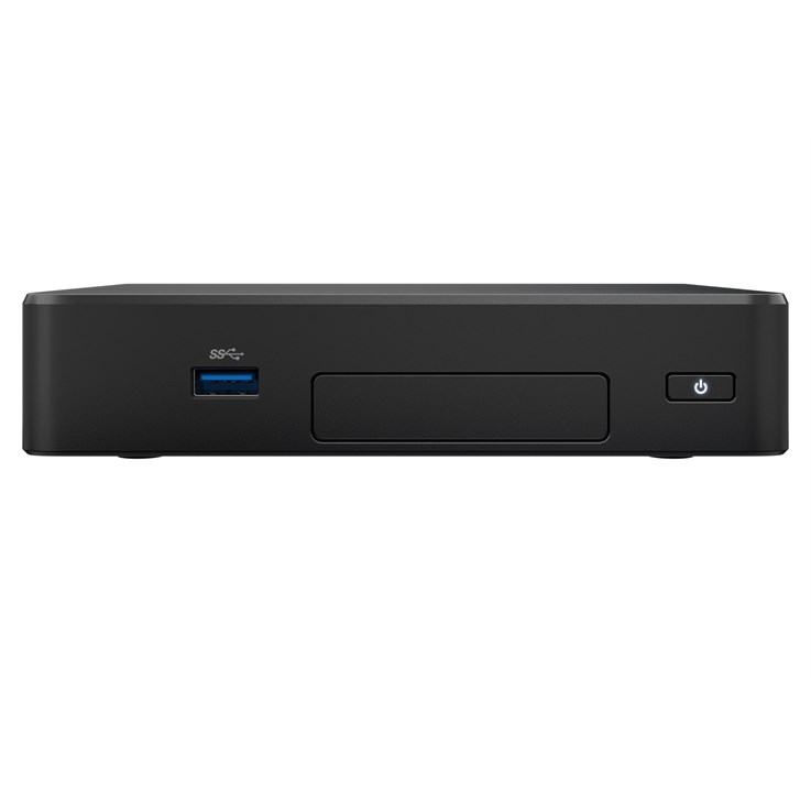 Intel NUC 8 Rugged Intel® Celeron® N N3350 4 GB LPDDR3-SDRAM 64 GB eMMC Mini PC Black
