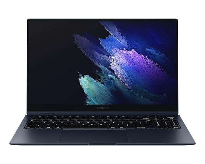 Samsung Galaxy Book Pro 360 NP950QDB-KB1UK laptop Intel® Core™ i7 i7-1165G7 Hybrid (2-in-1) 39.6 cm (15.6") Touchscreen Full HD 8 GB LPDDR4x-SDRAM 512 GB SSD Wi-Fi 6 (802.11ax) Windows 10 Home Blue