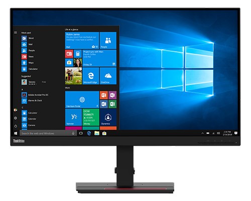 Lenovo ThinkVision T27h-2L computer monitor 68.6 cm (27") 2560 x 1440 pixels Quad HD LED Black