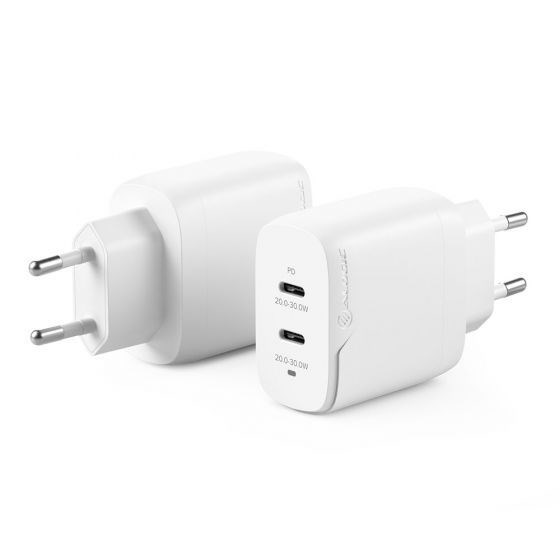 ALOGIC WCG2X40-EU mobile device charger Smartphone White AC Indoor