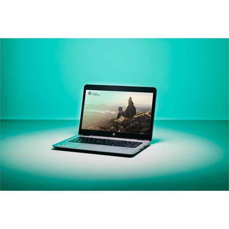 Circular Computing HP - EliteBook 840 G4 Laptop - 14" FHD (1920x1080) - Intel Core i5 7th Gen 7200U - 8GB RAM - 256GB SSD - Windows 10 Professional - Full UK (UK Layout) - Fully Tested Original Battery - IEEE 802.11ac Wireless LAN - 1 Year Advance Replace
