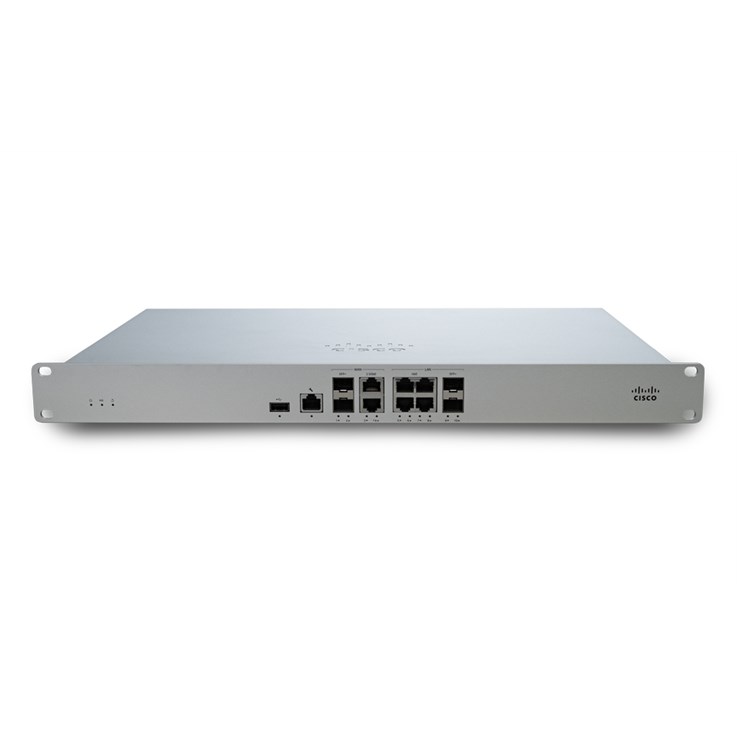 Cisco Meraki MX95-HW hardware firewall 1U 2 Gbit/s