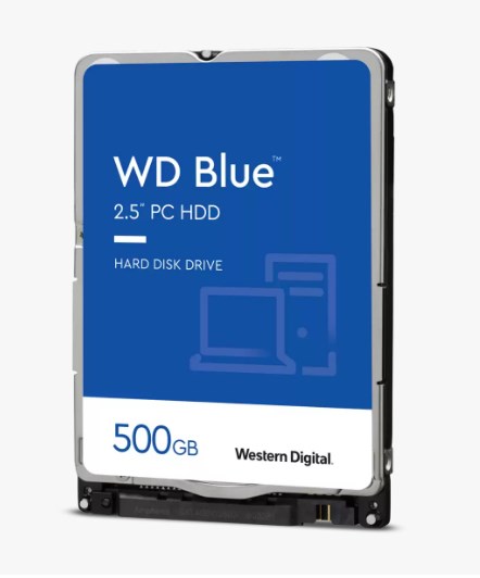 Western Digital Blue WD5000LP internal hard drive 500 GB 5400 RPM 128 MB 2.5" Serial ATA III