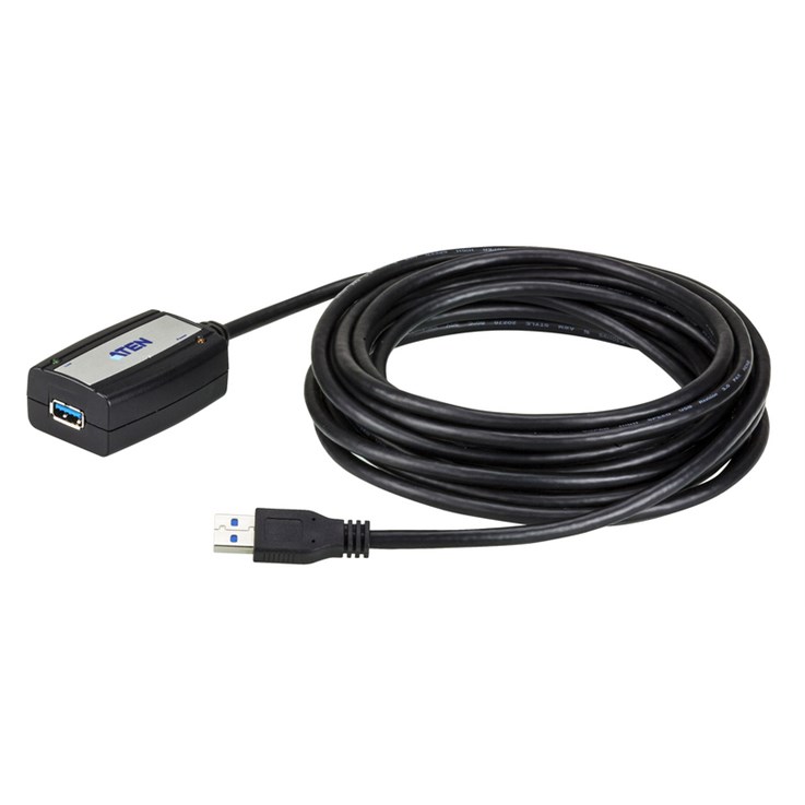 ATEN UE350A USB cable USB 3.2 Gen 1 (3.1 Gen 1) 5 m USB A Black