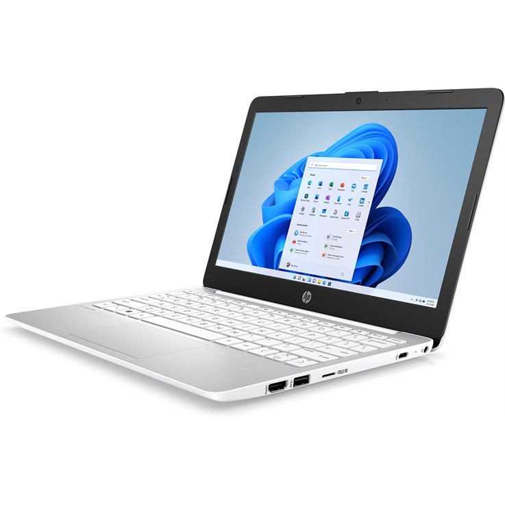 HP Stream 11-ak0027na Intel® Celeron® N4120 Laptop 29.5 cm (11.6") HD 4 GB DDR4-SDRAM 64 GB eMMC Wi-Fi 6 (802.11ax) Windows 11 Home in S mode White