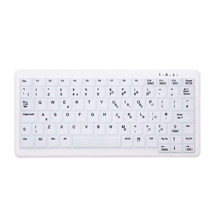 CHERRY AK-C4110 keyboard Medical RF Wireless QWERTY UK English White