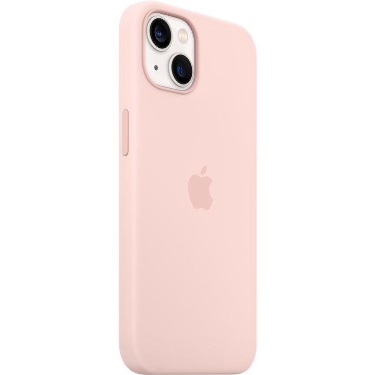 Apple iPhone 13 Silicone Case with MagSafe - Chalk Pink