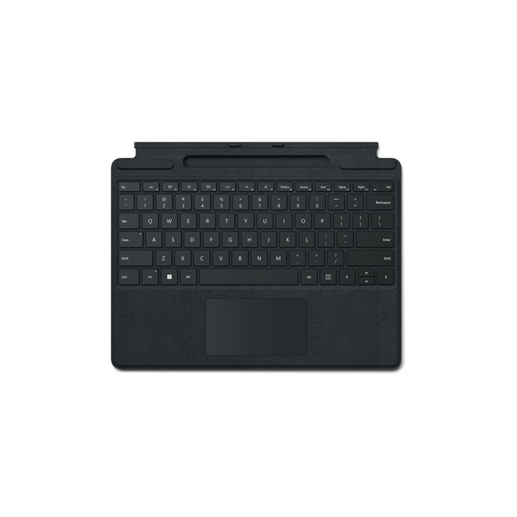 Microsoft Surface Pro Signature Black Microsoft Cover port QWERTY English