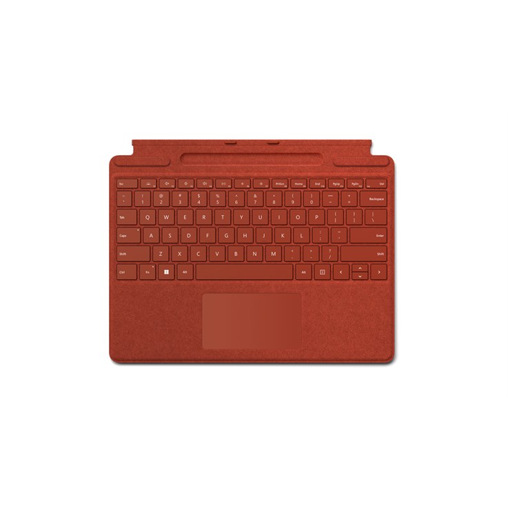 Microsoft Surface Pro Signature QWERTY English Microsoft Cover port Red