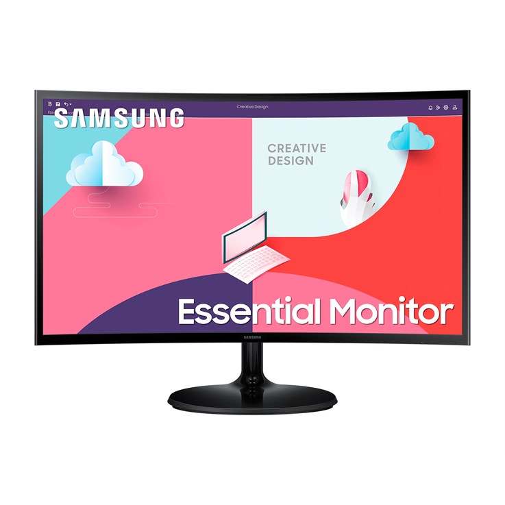 Samsung 24 INCH FULL HD CURVED MONITOR computer monitor 1920 x 1080 pixels LCD