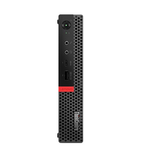 T1A Lenovo ThinkCentre M920q Refurbished Intel® Core™ i5 i5-8500T 16 GB DDR4-SDRAM 256 GB SSD Windows 10 Pro Mini PC PC Black