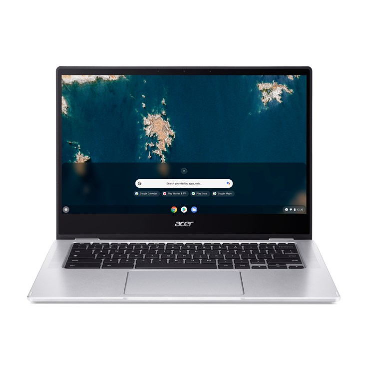Acer Chromebook Spin 314 CP314-1H Convertible Laptop - Intel Celeron N4500, 4GB, 128GB eMMC, Integrated Graphics, 14" HD Touchscreen, Chrome OS, Silver
