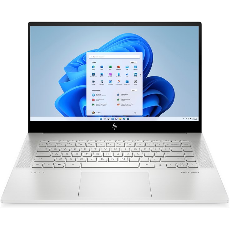 HP ENVY 15-ep1002na Intel® Core™ i9 i9-11900H Laptop 39.6 cm (15.6") Touchscreen 4K Ultra HD 32 GB DDR4-SDRAM 2 TB SSD NVIDIA GeForce RTX 3060 Wi-Fi 6 (802.11ax) Windows 11 Home Silver