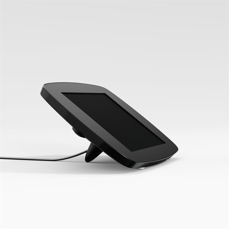 Bouncepad Lounge with Reinforced USB Cable | Apple iPad 10th Gen 10.9 (2022) | Black | Exposed Front Camera and Home Button