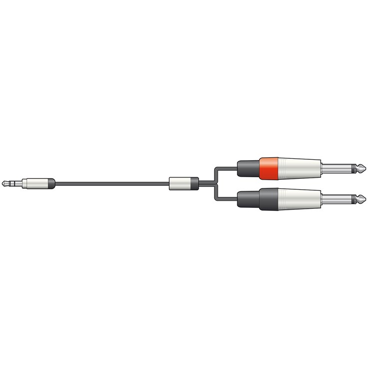 Chord Electronics S3J-26J300 audio cable 3 m 3.5mm 2 x 6.35mm Black