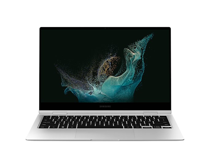 Samsung Galaxy Book2 Pro 360 Book2 Pro 360 Intel® Core™ i5 i5-1240P Hybrid (2-in-1) 33.8 cm (13.3") Touchscreen Full HD 8 GB LPDDR5-SDRAM 256 GB SSD Wi-Fi 6E (802.11ax) Windows 11 Home Silver