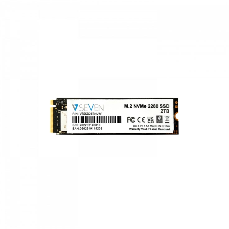 V7 V7SSD1TBM2SE internal solid state drive 1 TB M.2 Serial ATA III 3D TLC