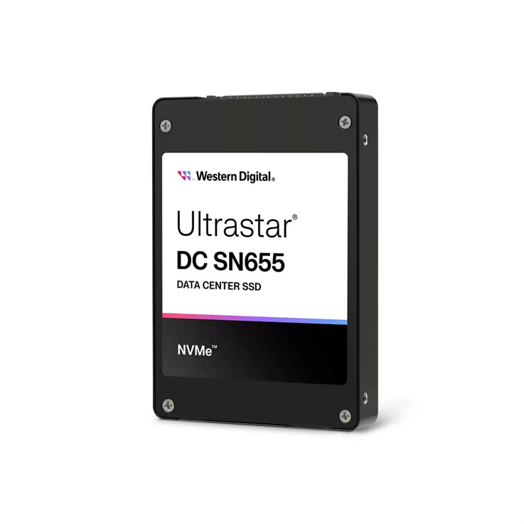 Western Digital Ultrastar DC SN655 3.84 TB U.3 PCI Express 4.0 NVMe 3D TLC NAND