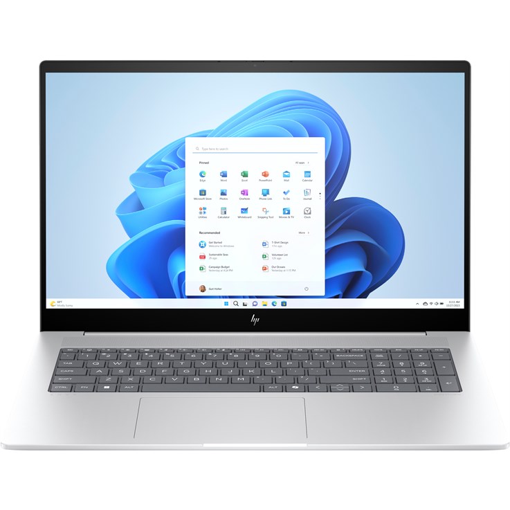HP ENVY 17-da0003na Intel Core Ultra 5 125H Laptop 43.9 cm (17.3") Touchscreen Full HD 16 GB DDR5-SDRAM 512 GB SSD Wi-Fi 6E (802.11ax) Windows 11 Home Silver