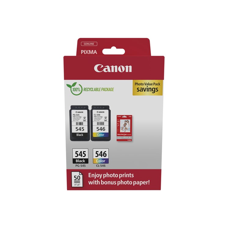 Canon 8287B008 ink cartridge 2 pc(s) Original Black, Cyan, Magenta, Yellow