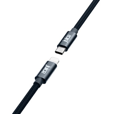 Juice JUI-CABLE-LIGHT-TYPEC-2M-BRD-ECO-MBLU lightning cable Blue