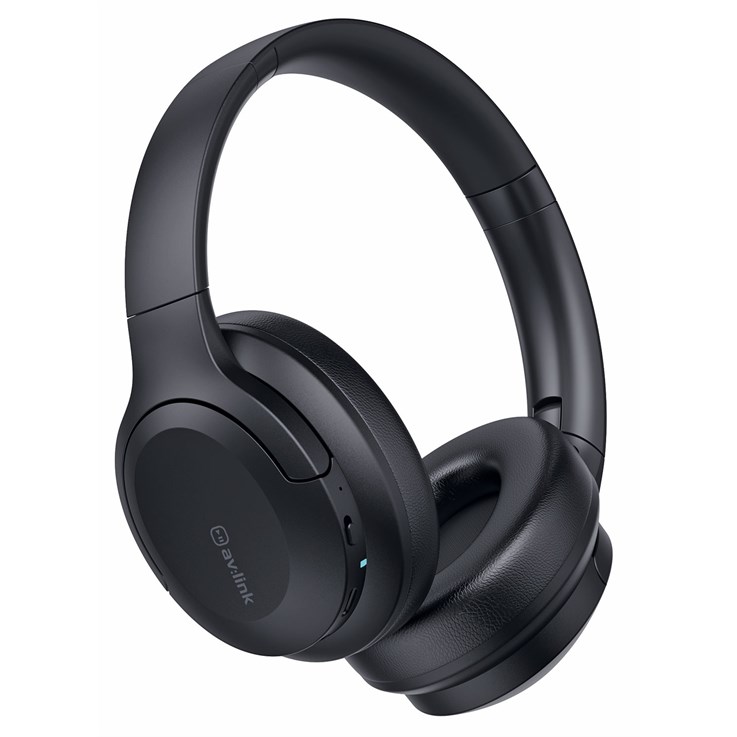 AV Link 100.642UK headphones/headset Wireless Head-band Music USB Type-C Bluetooth Black