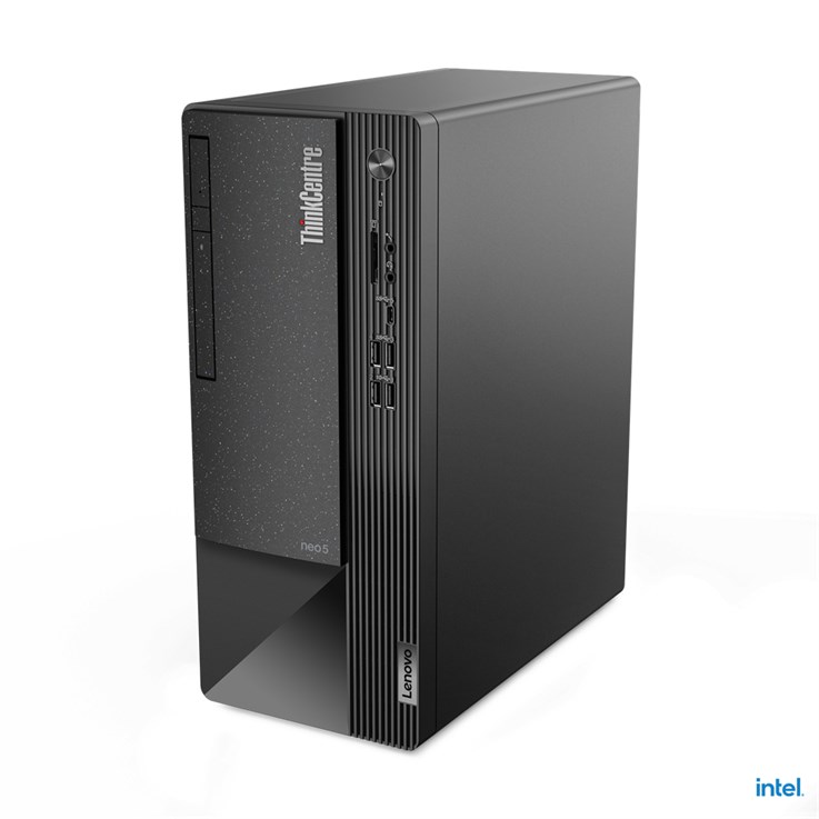 Lenovo ThinkCentre neo 50t Intel® Core™ i5 i5-13400 8 GB DDR4-SDRAM 256 GB SSD Windows 11 Pro Tower PC Black