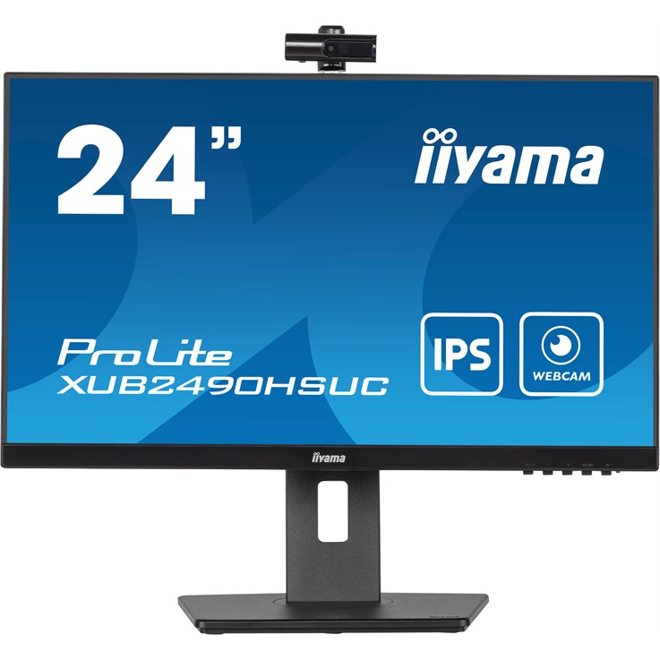 iiyama ProLite XUB2490HSUC-B5 (EOL) computer monitor 60.5 cm (23.8") 1920 x 1080 pixels Full HD LED Black