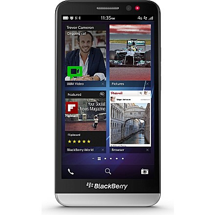 BlackBerry Z30 12.7 cm (5") Single SIM BlackBerry OS 10 4G 2 GB 16 GB 2880 mAh Black