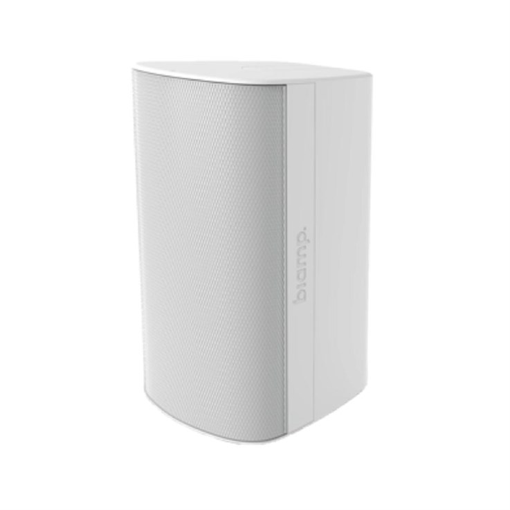 Biamp Desono EX-S8 Two-Way Coaxial 8-inch Surface Mount Loudspeaker ClickMount White