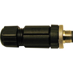 Axis 5502-131 cable gender changer 4 pin Black