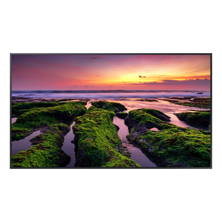 Samsung QB65B Digital signage flat panel 165.1 cm (65") LCD Wi-Fi 350 cd/m² 4K Ultra HD Black Built-in processor Tizen 16/7