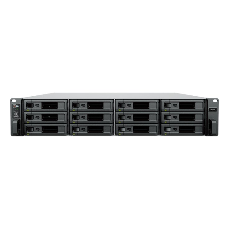 Synology UC3400 NAS/storage server Rack (2U) Intel® Xeon® D D-1541 8 GB DDR4