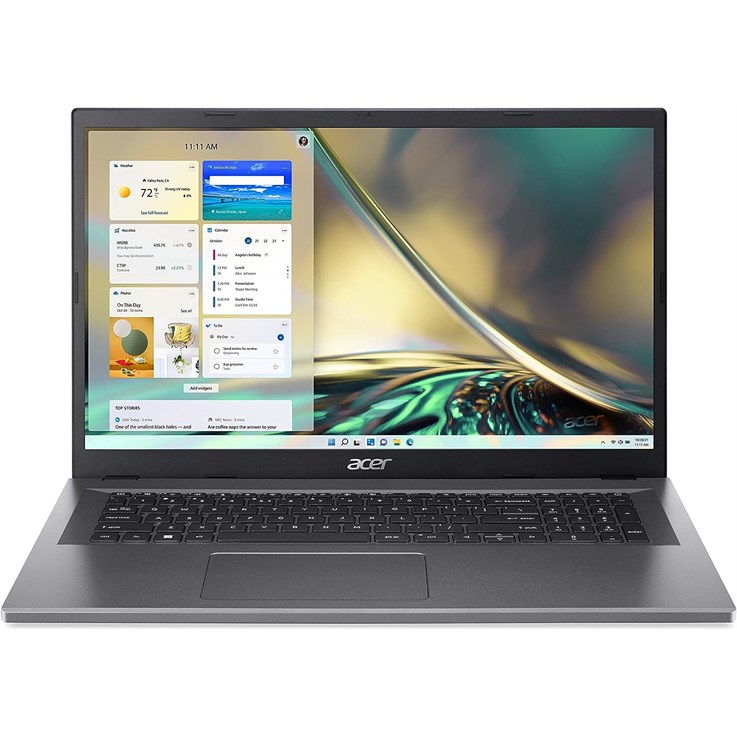 Acer Aspire 3 A317-55P Laptop - Intel N200, 8GB, 256GB SSD, Integrated Graphics, 17. " Full HD, Windows 11, Iron