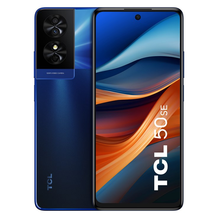 TCL 50 SE 17.2 cm (6.78") Android 14 4G USB Type-C 6 GB 256 GB 5010 mAh Blue