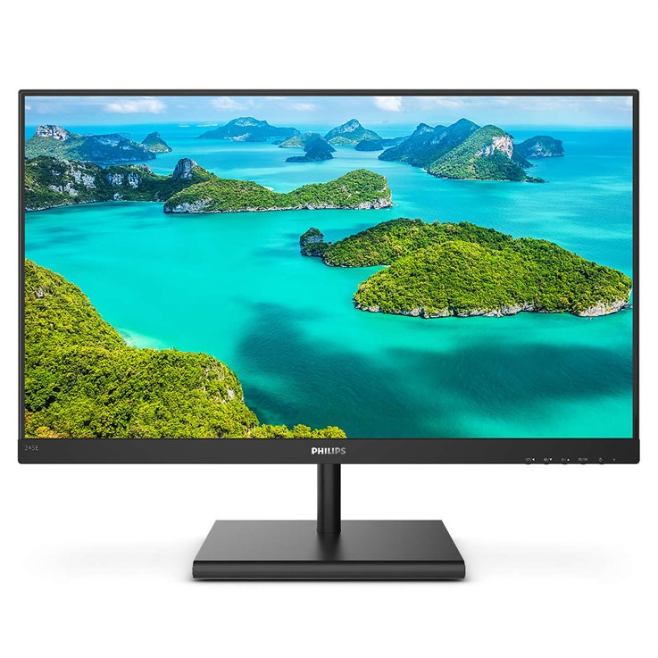 Philips E Line 245E1S/00 LED display 60.5 cm (23.8") 2560 x 1440 pixels 2K Ultra HD LCD Black