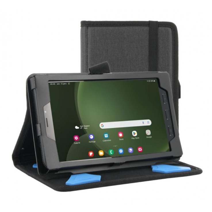 Mobilis 051071 tablet case 20.3 cm (8") Folio Black