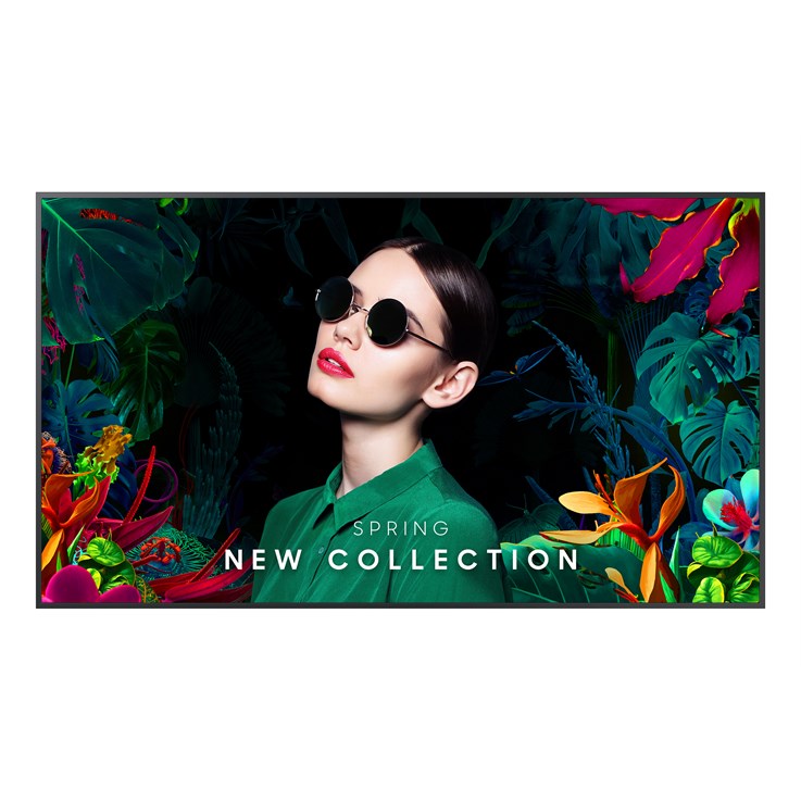 Samsung QM55C Digital signage flat panel 139.7 cm (55") LCD Wi-Fi 500 cd/m² 4K Ultra HD Black Tizen 24/7
