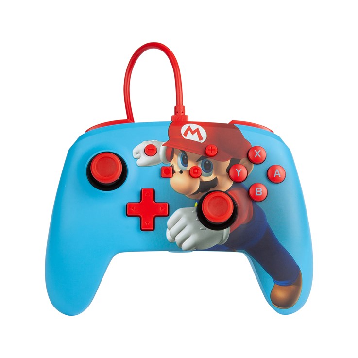 PowerA 1518605-01 Gaming Controller Black, Blue, Red, White USB Gamepad Analogue Nintendo Switch
