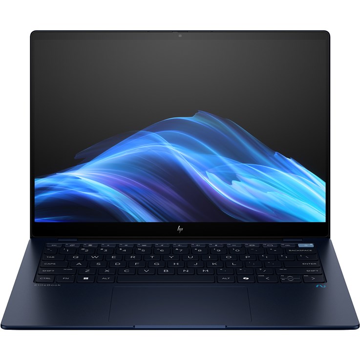 HP EliteBook Ultra G1q Qualcomm Snapdragon X1E-78-100 Laptop 35.6 cm (14") Touchscreen 2.2K 16 GB LPDDR5x-SDRAM 512 GB SSD Wi-Fi 6E (802.11ax) Windows 11 Pro Blue
