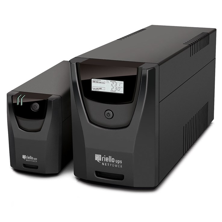 Riello Net Power uninterruptible power supply (UPS) Line-Interactive 0.6 kVA 360 W 4 AC outlet(s)