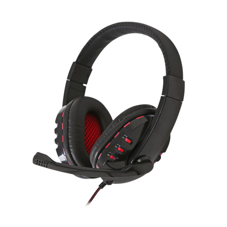 Freestyle Gaming Stereo USB Headset, Flexible Microphone Boom, Soft headband and ear cushions, USB-A, cable 2.3m, Black