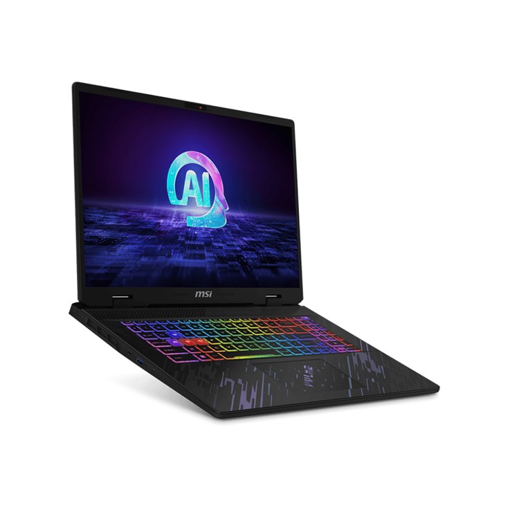 MSI Pulse 17 AI C1V Intel Core Ultra 9 185H Laptop 43.2 cm (17") Quad HD+ 16 GB DDR5-SDRAM 1 TB SSD NVIDIA GeForce RTX 4060 Wi-Fi 6E (802.11ax) Windows 11 Home Black