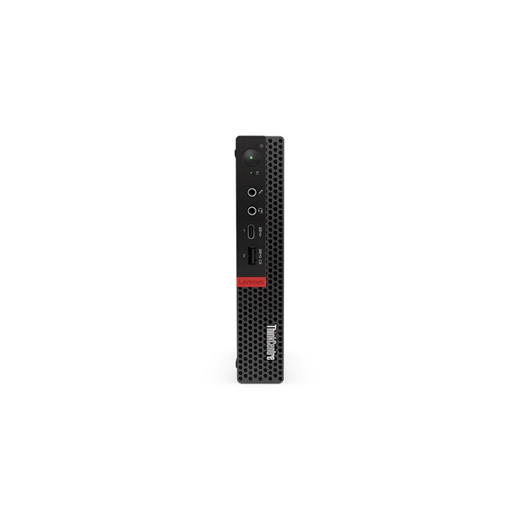 T1A Lenovo ThinkCentre M720q Refurbished Intel® Core™ i3 i3-8100T 8 GB DDR4-SDRAM 256 GB SSD Windows 10 Pro Mini PC Black